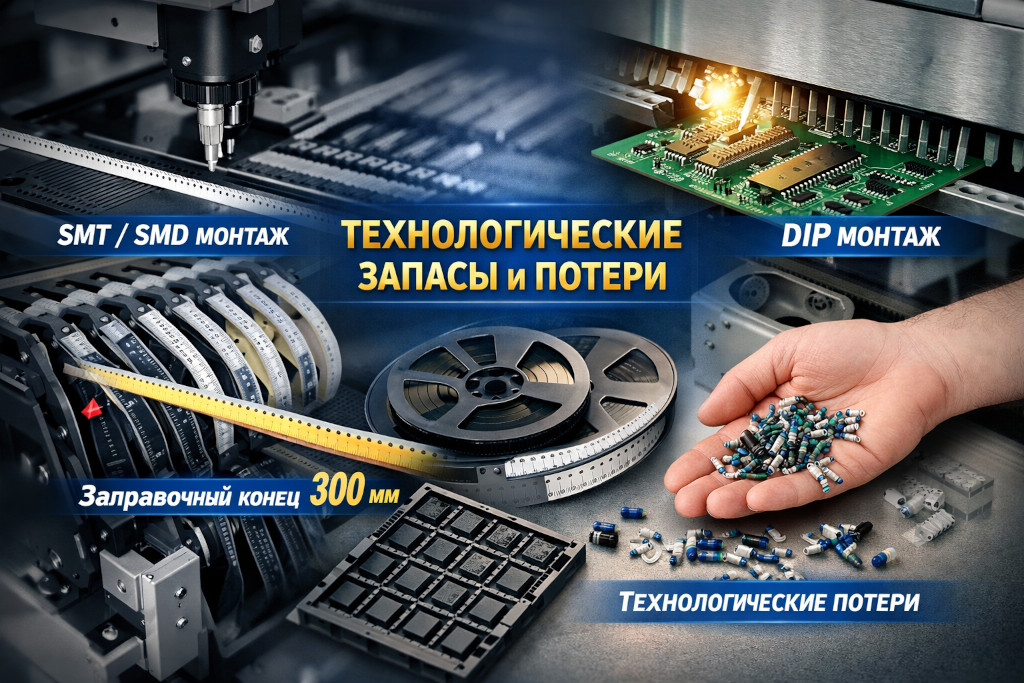 Технологические запасы и потери