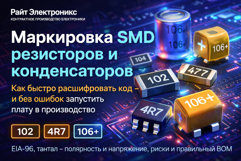 Маркировка SMD
