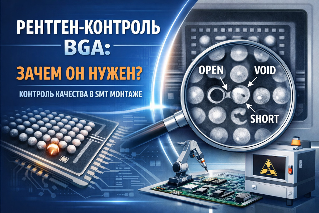 Рентген-контроль BGA