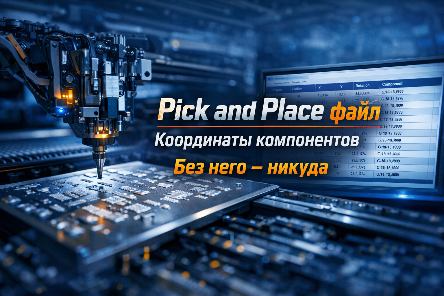 Pick and Place файл